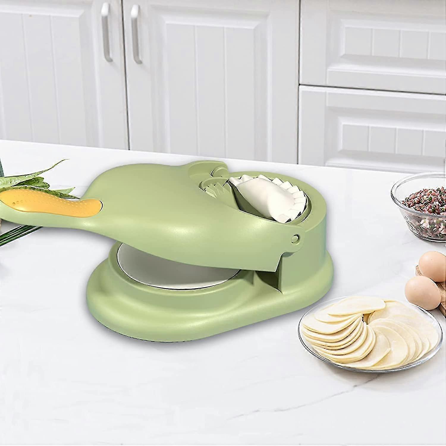 2 in 1 Dumpling Maker, Kitchen Dumpling Making Tool, Dumpling Mould Print, Dumpling Skin Maker Dumpling Moulds