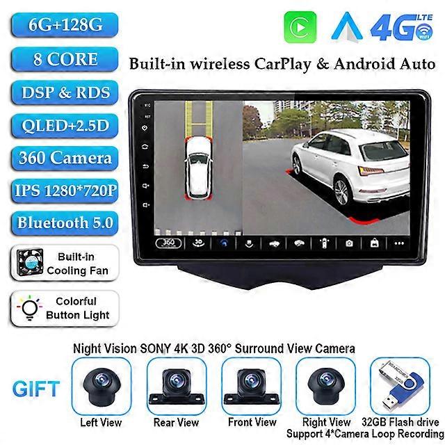DSP Android 12 Car Radio For Hyundai Veloster FS 2011 - 2017 Stereo Multimedia Video Audio Player Navigation GPS BT 2Din DVD
