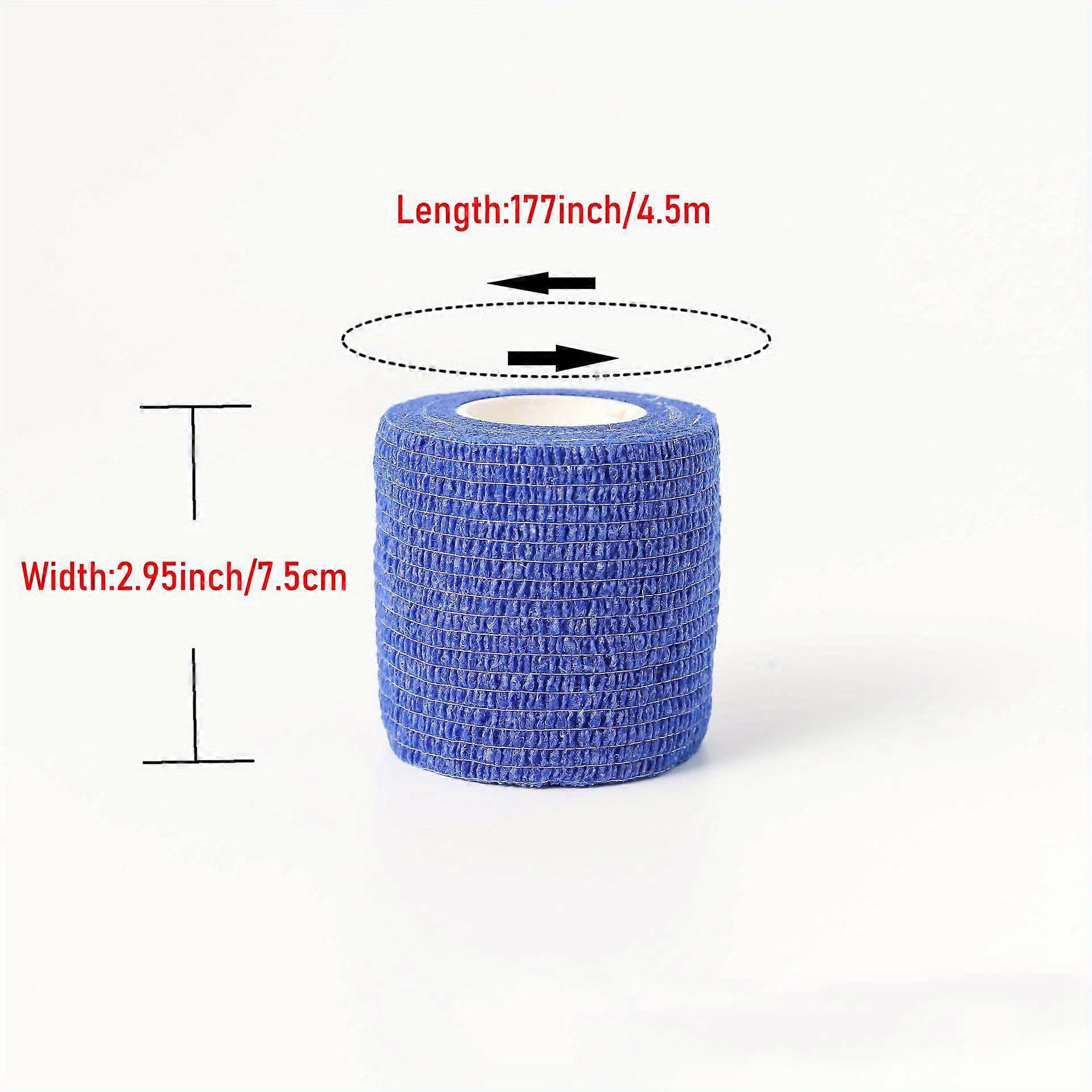 Durable and Breathable Self-Adherent Elastic Bandage for Pets - Protects and Supports Injuries with Ease