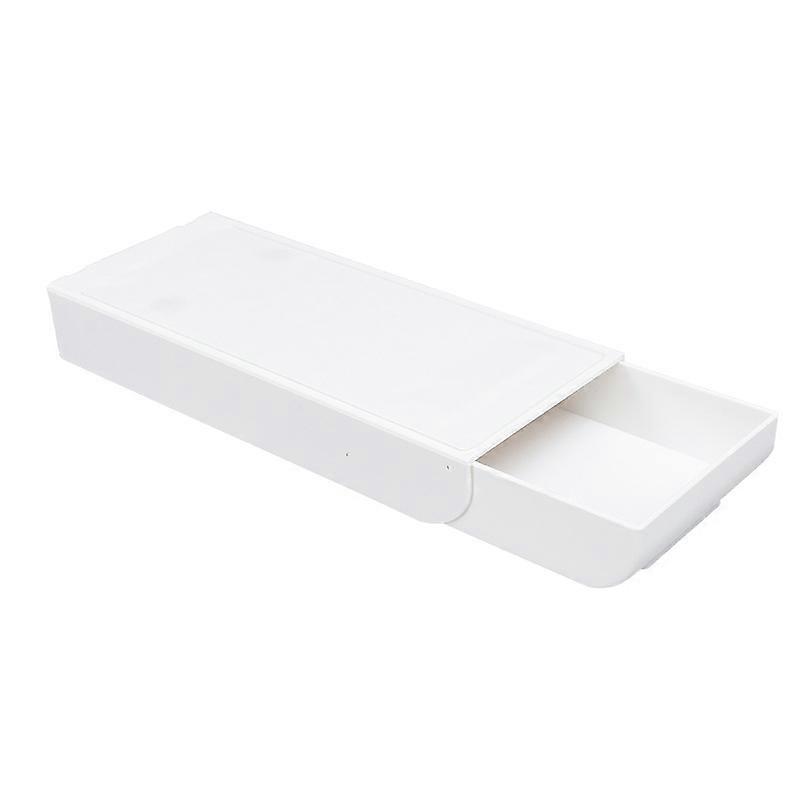 Self-adhesive Pop-up Pencil Drawer - Hidden Desk Organizer - Under Table Storage Box - Hidden Under Table Storage Box - Office Stationery Storage Box