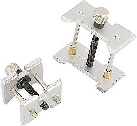 2 in 1 Reversible Metal Watch Movement Stand Set Watchmaking Clip Repair Tool