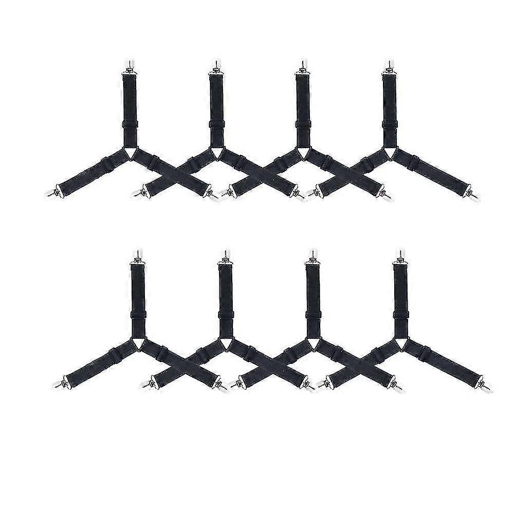 Bed Sheet Clips 8 Pack Triangle Bed Sheet Straps Mattress Corner