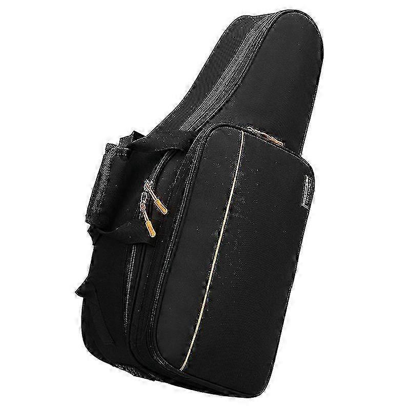 Saxophone Gig Bag Oxcompatibled E Alto Sax Soft Thickened Backpack with Double Shoulder and Extra Storage Space Loaded Music