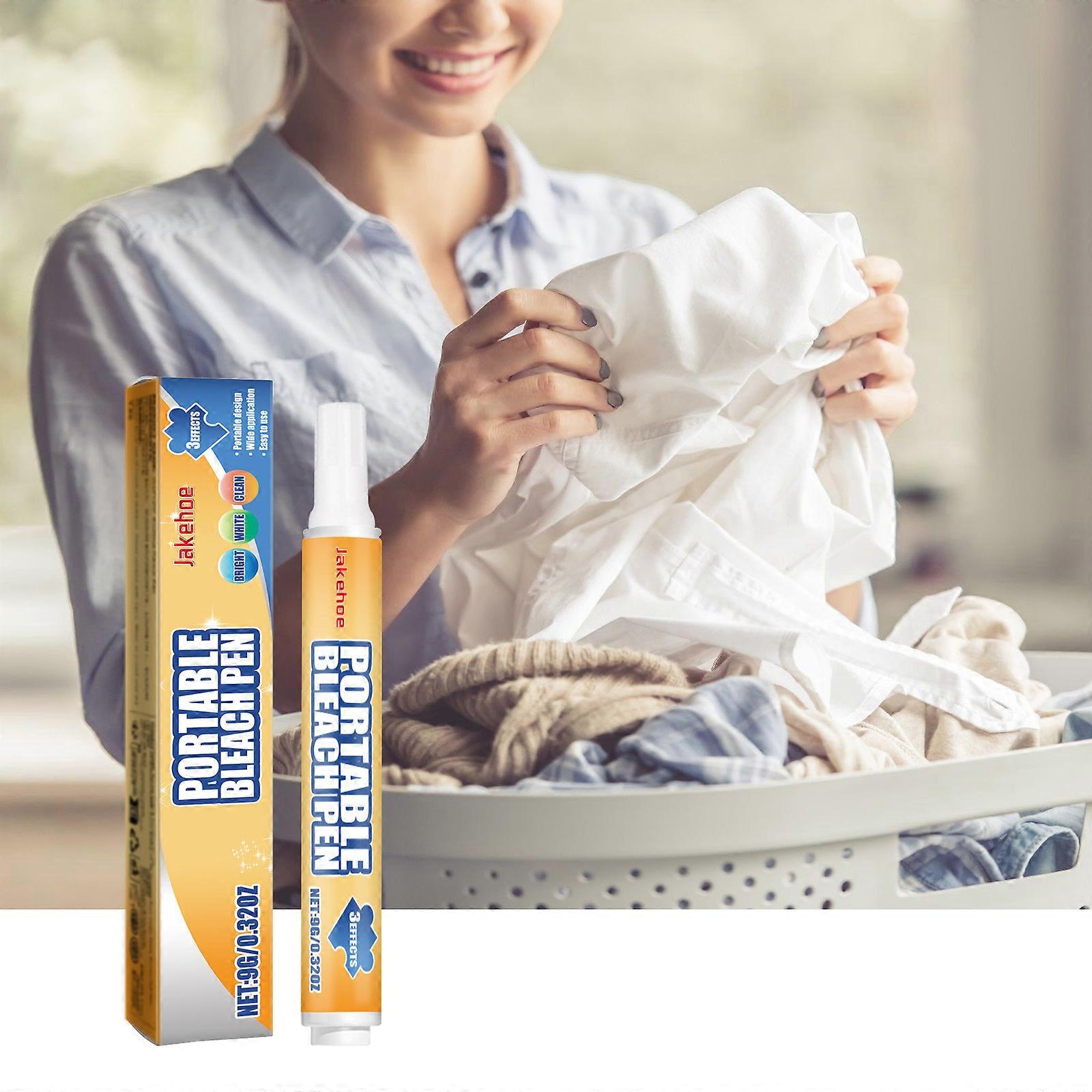 Portable Bleach Pen, Bleach Pen for Clothing, stain remover pen, Instantly Remove New Stains Pen