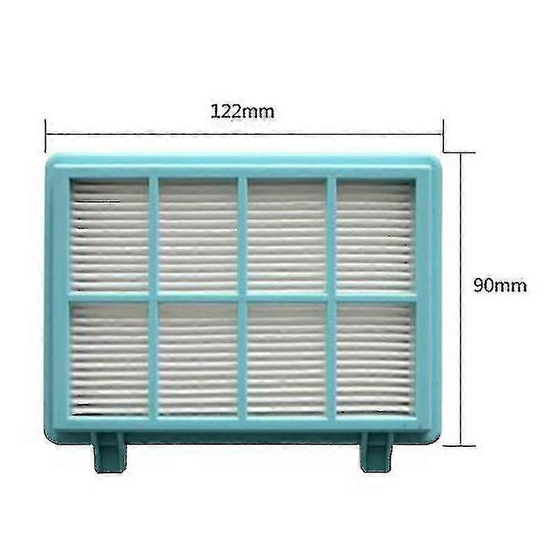 Set Di 2 Filtri Di Ricambio Per Aspirapolvere Philips PowerPro Compact E Marathon Compact - 3 Pezzi Per Set - Compatibile Con FC8010/01 - Filtro Motore + Spugna + HEPA - 2