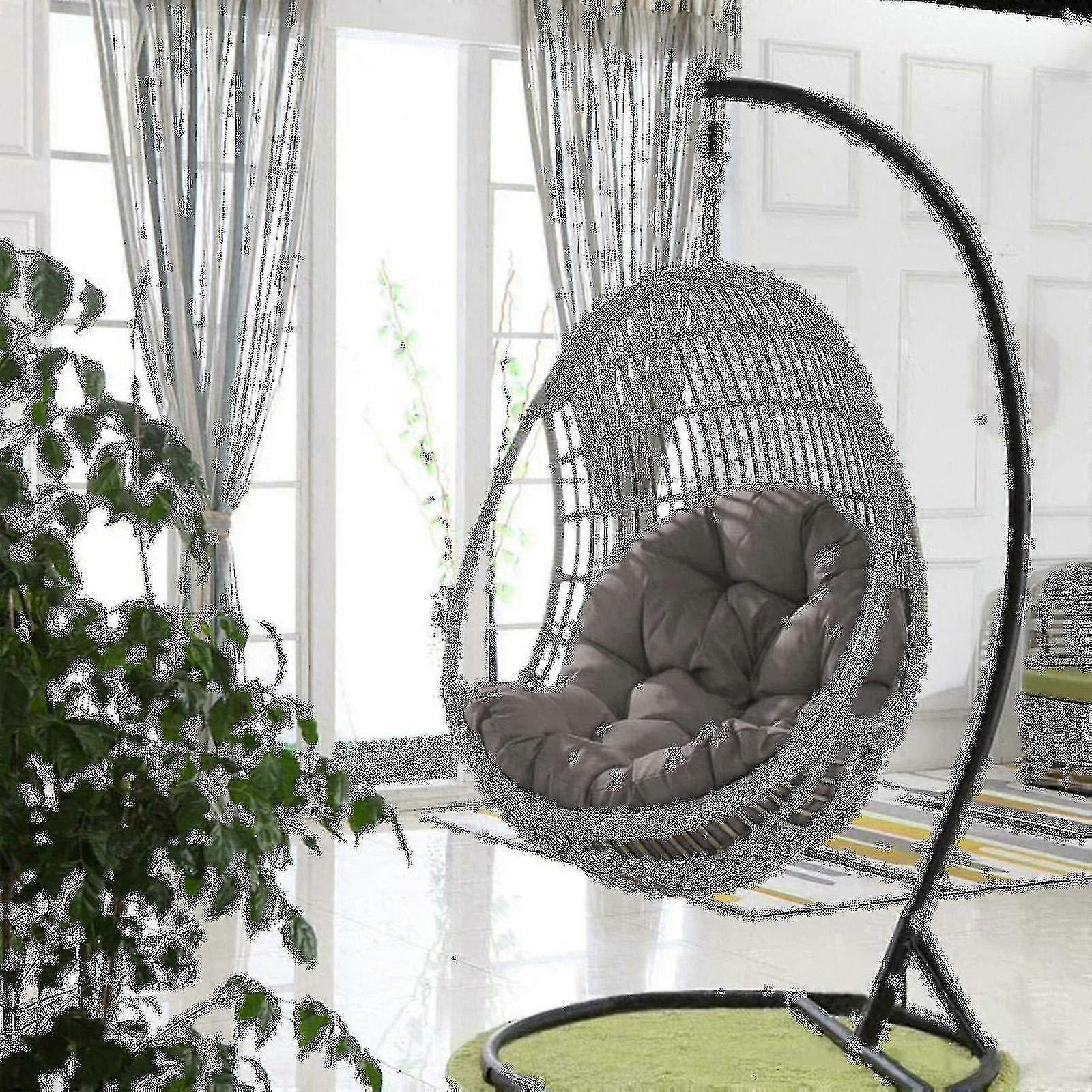 Kurv Egg Stol Sete Puter Hage Hengekøye Vugge Pads