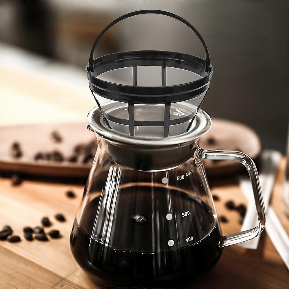 Coffee Maker Accessories Coffee Machine Strainer Mesh Coffee Filter Brewer Tool Kitchen Gadget Refillable Basket Cup Style