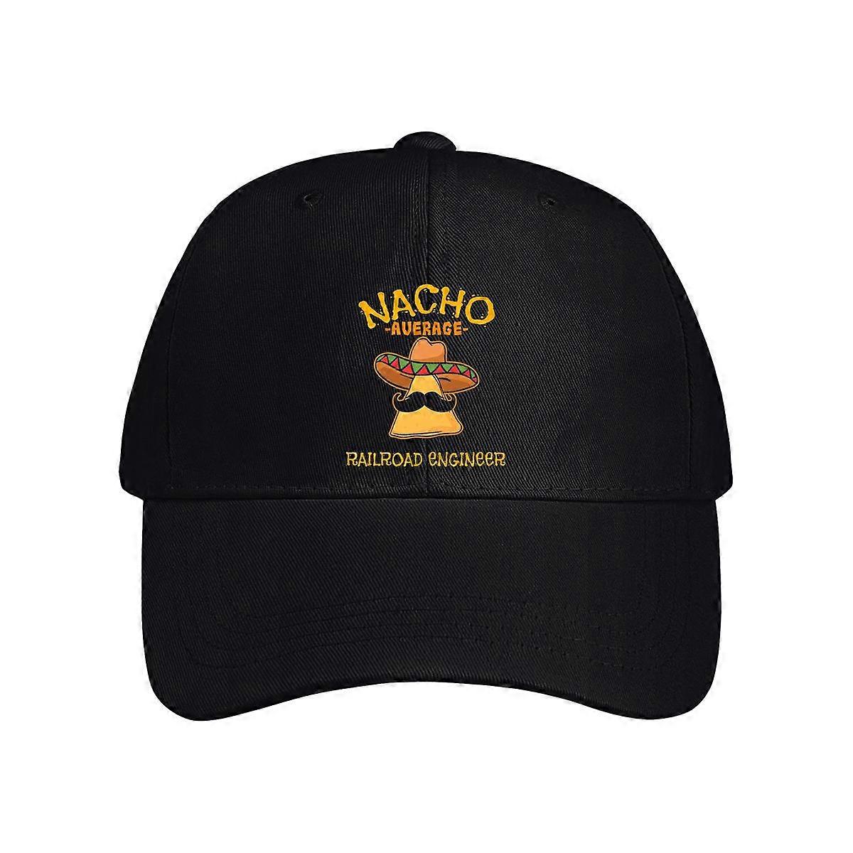 Nacho Average Railroad Engineer Baseball Cap