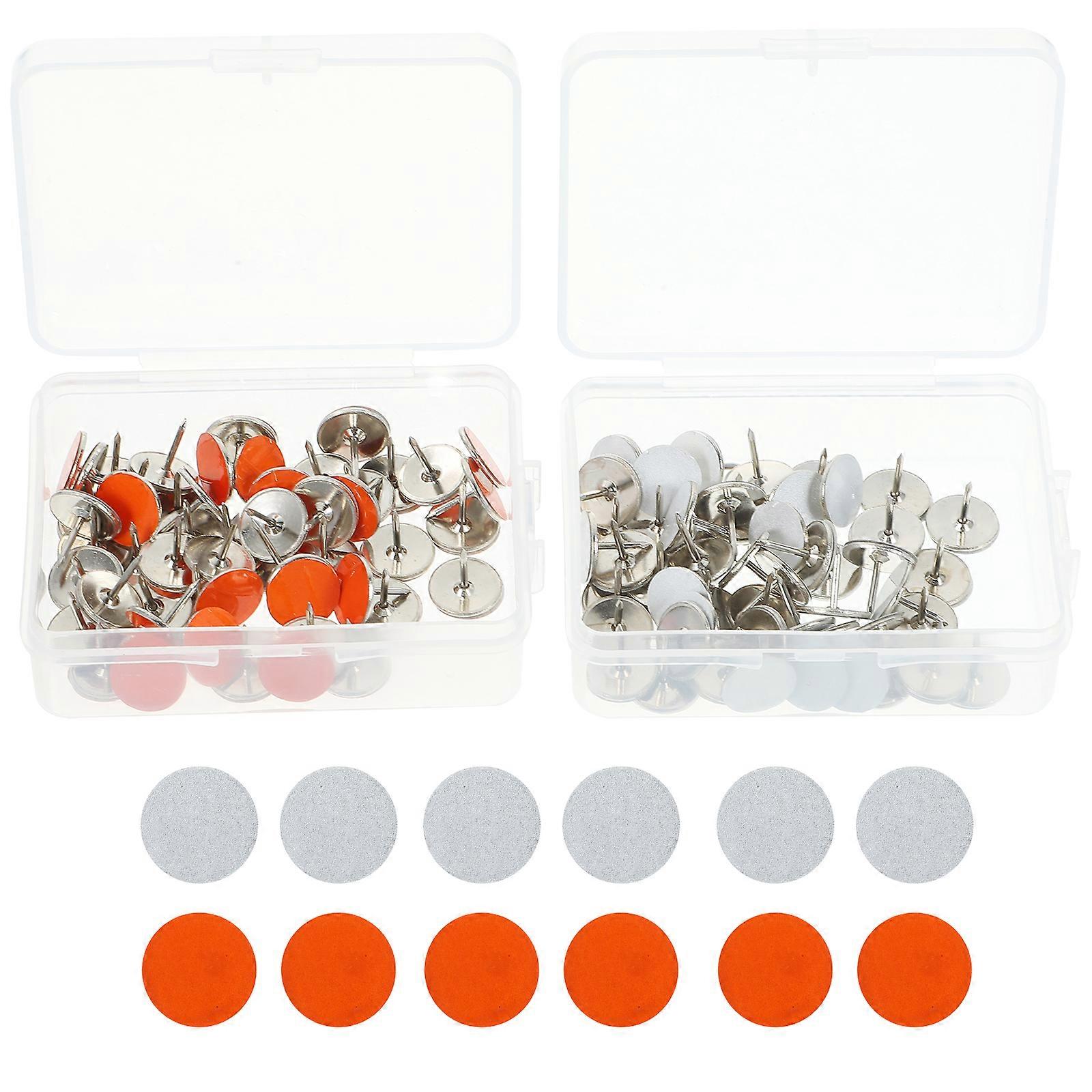 2 Boxes Trail Markers Reflective Tacks Reflective Tack Trail Marking Tack