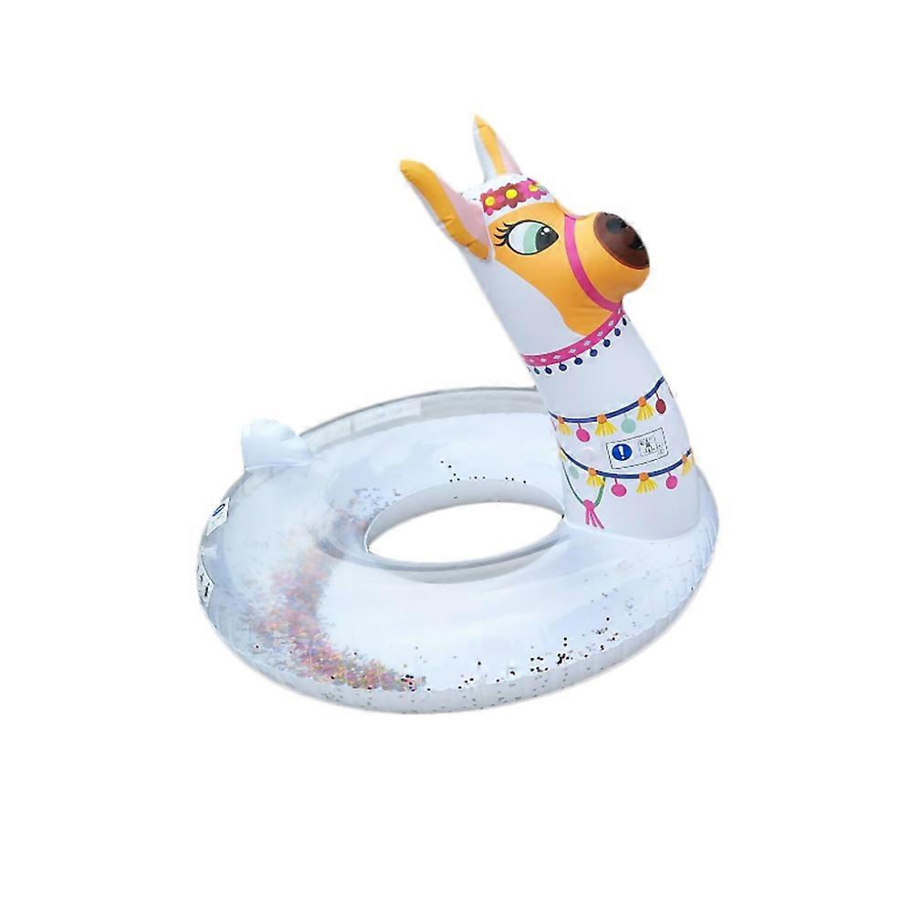 PVC Alpaca Pool Float Inflatable Swimming Ring