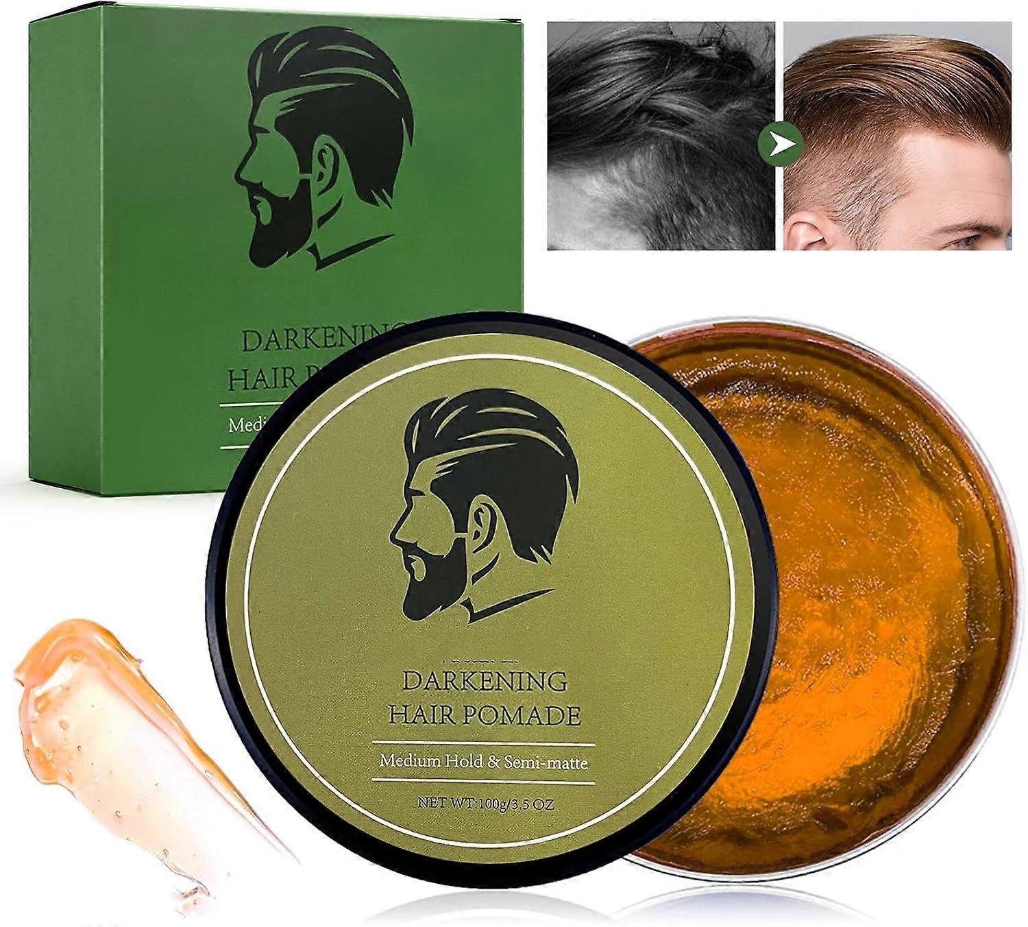 Hårvax, starkt matt hårvax för män, 100g matt hårpasta, professionell fixerande modellerpasta, får håret att se strukturerat ut