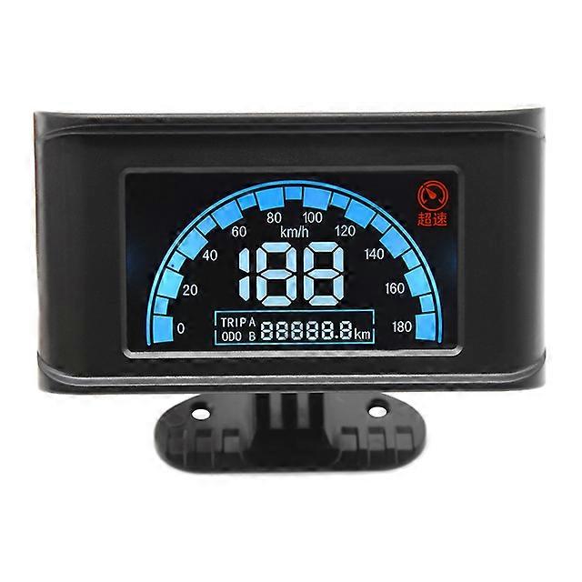 HD 12V/24V Digital Car Truck Speedometer Speed Meter + Odometer Gauge LCD instrument Panel With Alarm Function Russia Warehouse