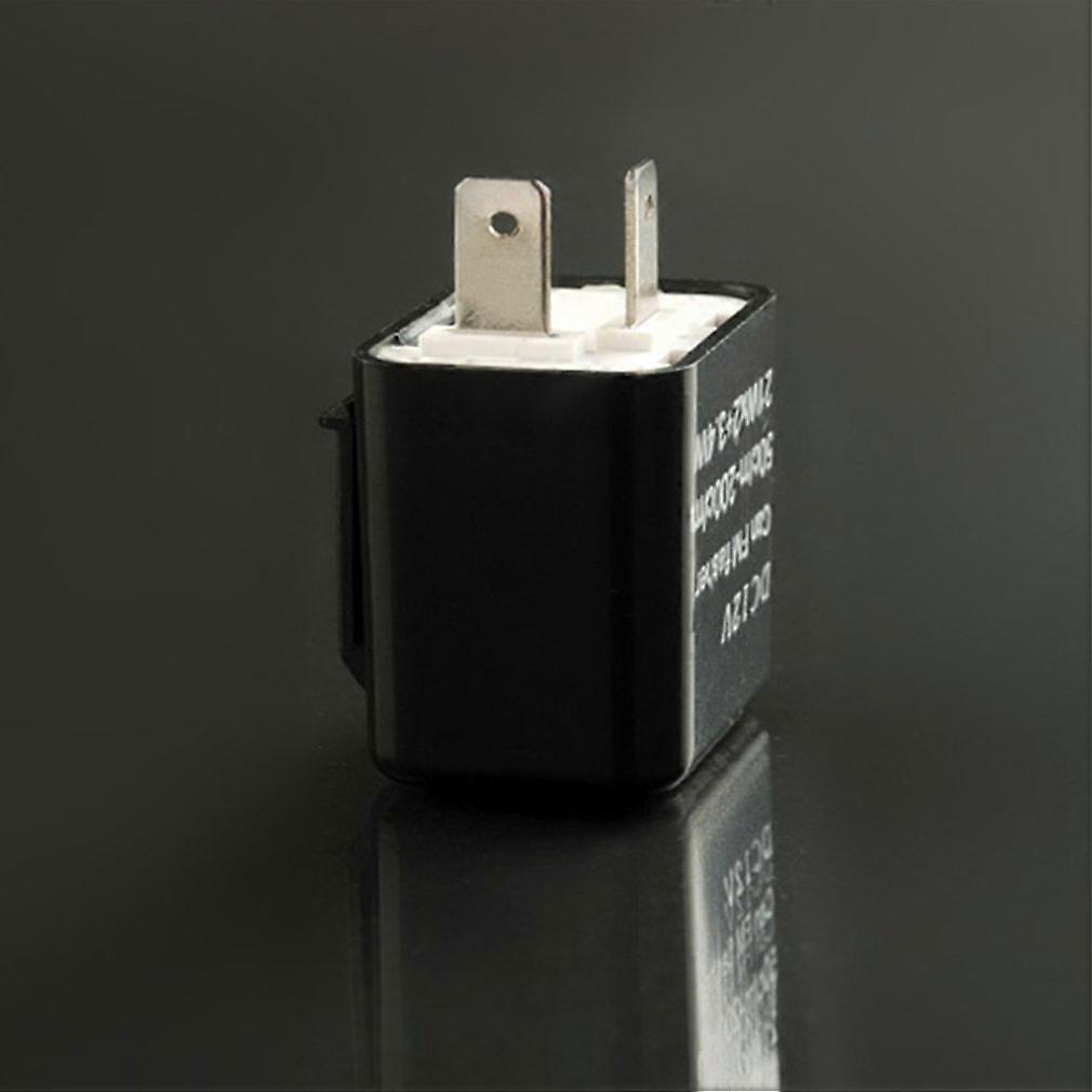 12V 2 Pin Motorrad Blinker Einstellbare LED Blinker Relais Blinker Blinker Anzeige Hyper Flashing