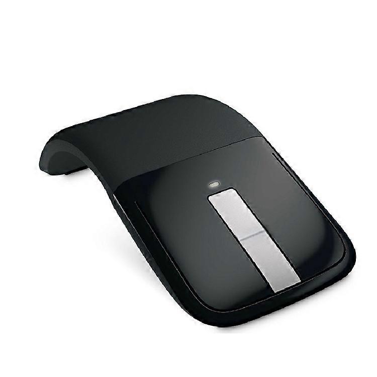 Foldable Wireless Computer Mouse, 2.4GHz Foldable PC Gaming Mouse, Ergonomic Design Portable Optical Mouse with USB Receiver Compatible with PC/Laptop
