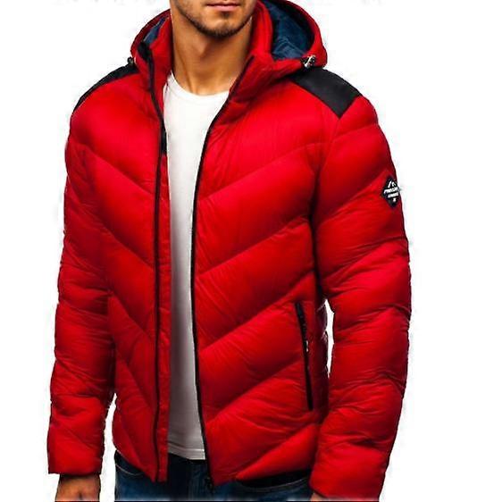 Men Lightweight Jacket Warm Short Packable Winter Puffer Jacket
