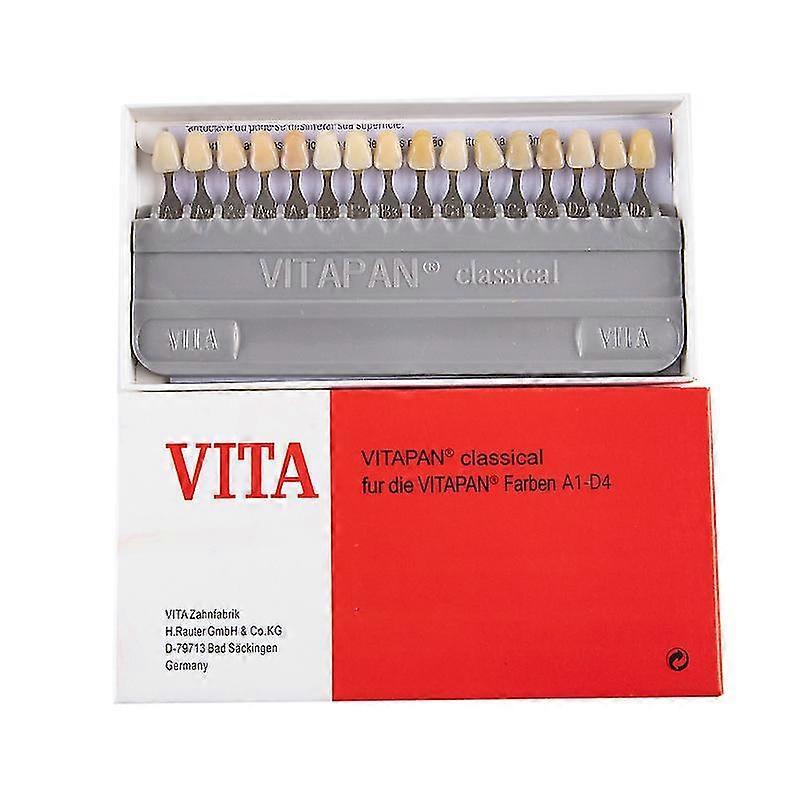 Guida allo sbiancamento dentale Dental Vita 16colors Modello dente Piastra colorimetrica Bellezza