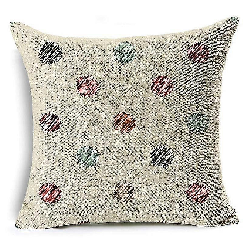 LINCMAN Graffiti Cotton Linen Pillow Case Bohemia Sofa Cushion Cover Home Decors