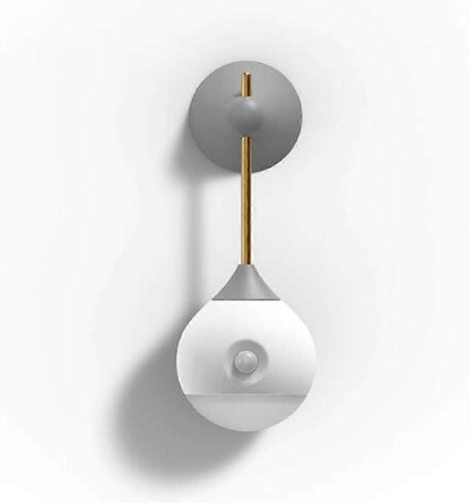 Bewegungssensor-Nachtlicht mit Infrarot-Erkennung - Wiederaufladbare USB-LED, 6-Fuß-Erfassungsbereich, Energieeinsparung, einfache Installation