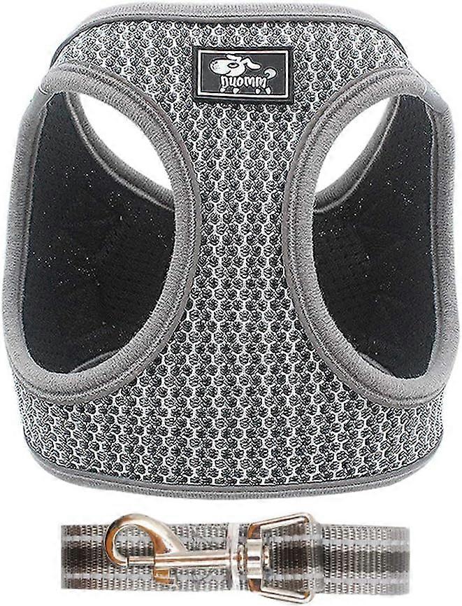 Dog Harness with Reflective Tape Adjustable Breathable Comfortable
