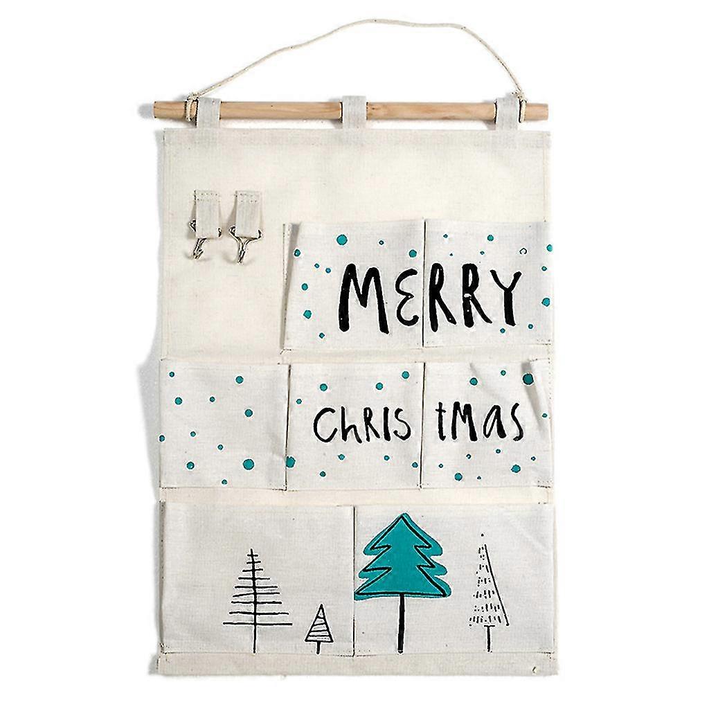 Storage Pockets Wall Hanging Organizer Bathroom Sundry Folding Sorting Bags