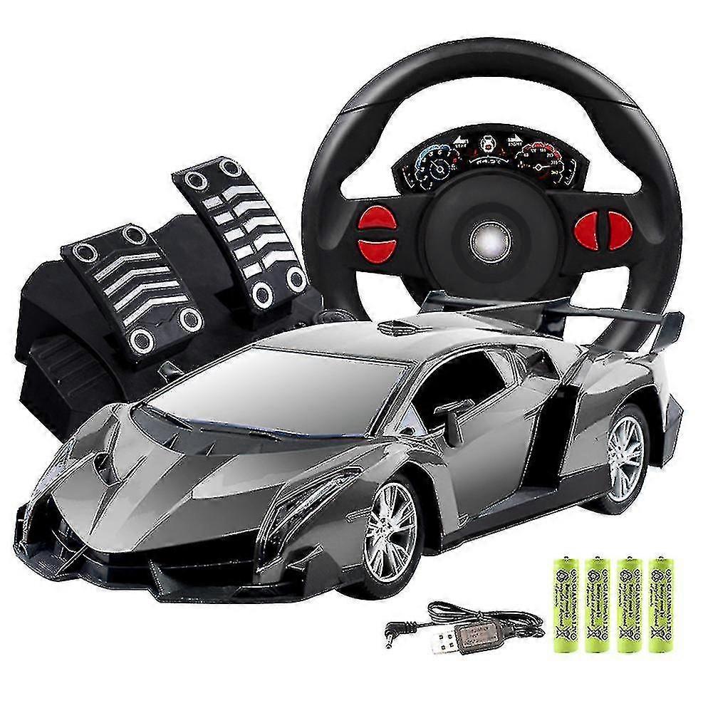 1:12 Remote Control Sports Car Models Steering Wheel Gravity Sensing Four-way Remote Control Racing Car Model Toy