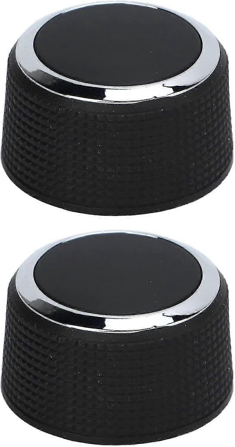 Car Volume Control Knob Volume Adjustment Button (black) (2pcs)