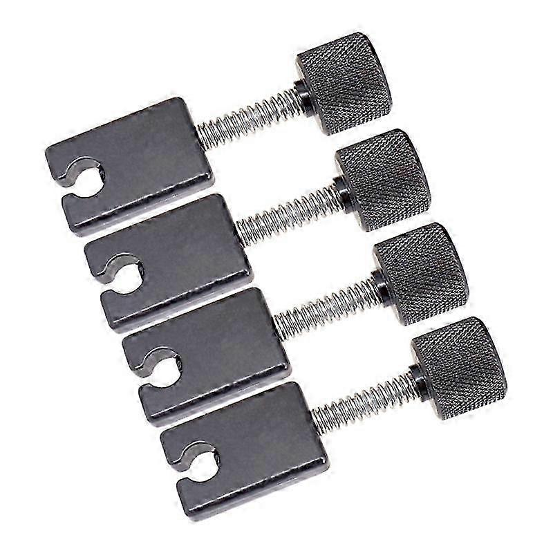 1 Set Of 4 Pcs Headless Bass Guitar Bridge String Saddles for Headless Bass Bridge Guitar Accessori