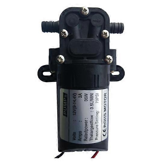 12V 36W ΣΥΝΕΧΉΣ γεωργικός ηλεκτρικός μίνι ψεκαστήρας νερού αντλιών διαφραγμάτων υψηλής πίεσης