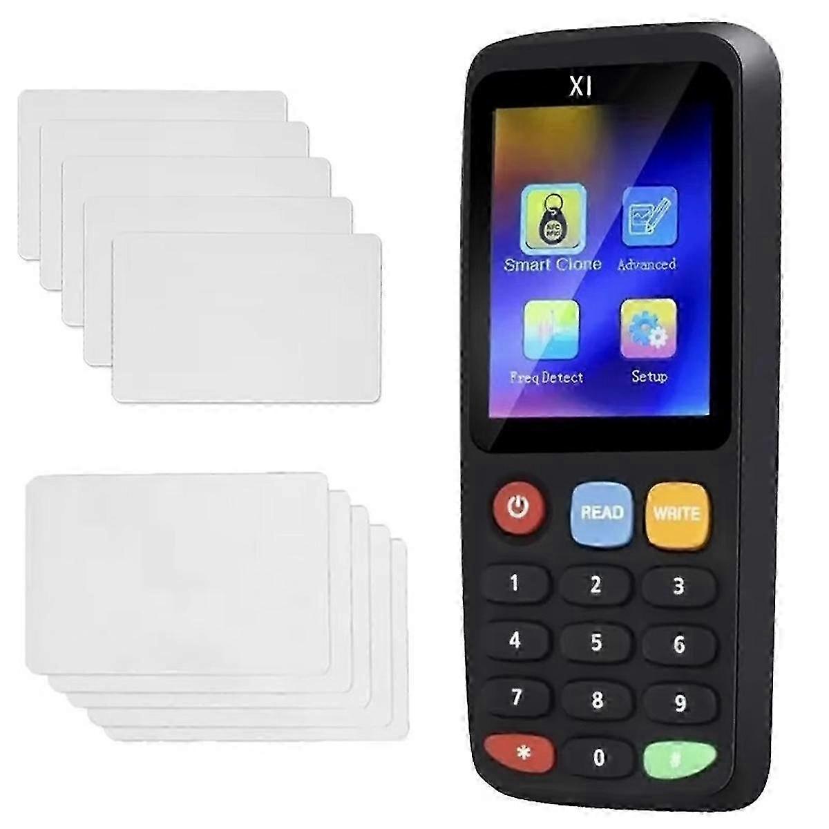 X7 Rfid Smart Chip Nfc Decoder Duplicator Reader Writer+5xcuid+5xuid Card Tag Copier 125khz 13.56mh