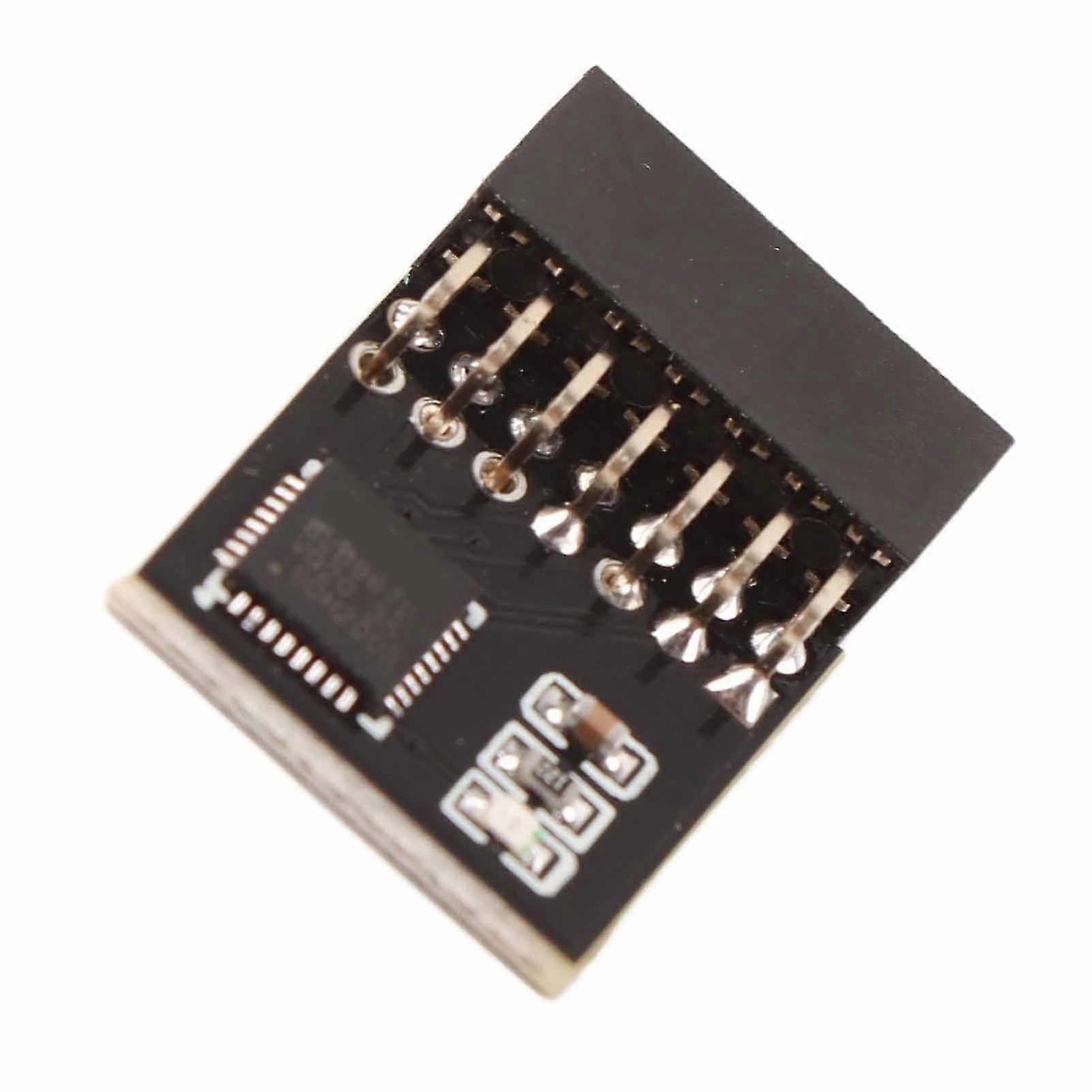 TPM Chip,TPM 2.0 Module 14Pin TP Module TPMSPI Module Rugged and Tough