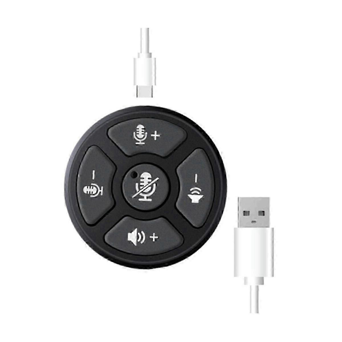 Usb Speakerphone 360 Voice Pickup Usb Type C-a Microphone For Home Office, Smart Voice Enhancement