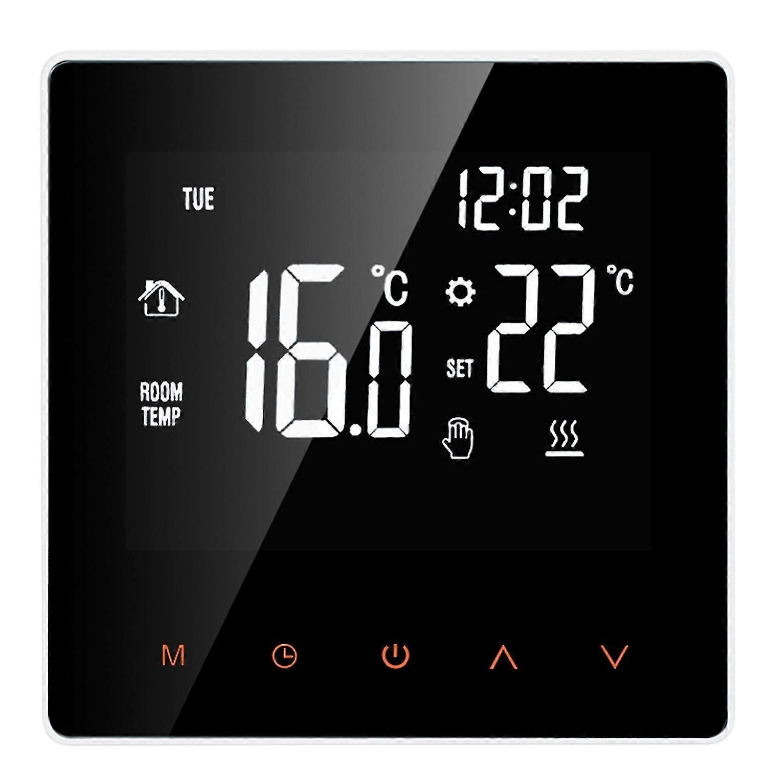 Wi-Fi Smart Thermostat Digital Temperature Controller APP Control LCD Display Touch Screen Week Prog