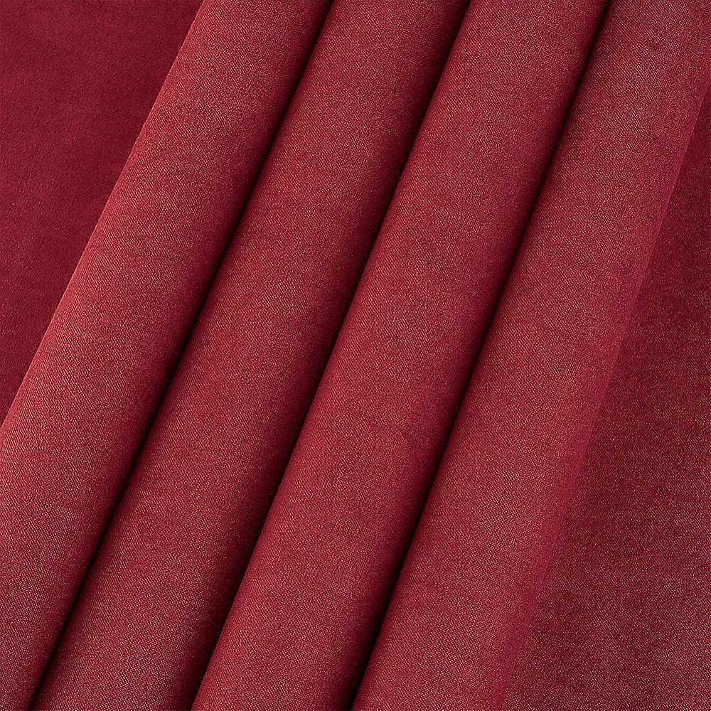 1 Sheet DIY Faux Suede Fabrics with Paper Back for Book Binding Dark Red 430x1000x0.3mm