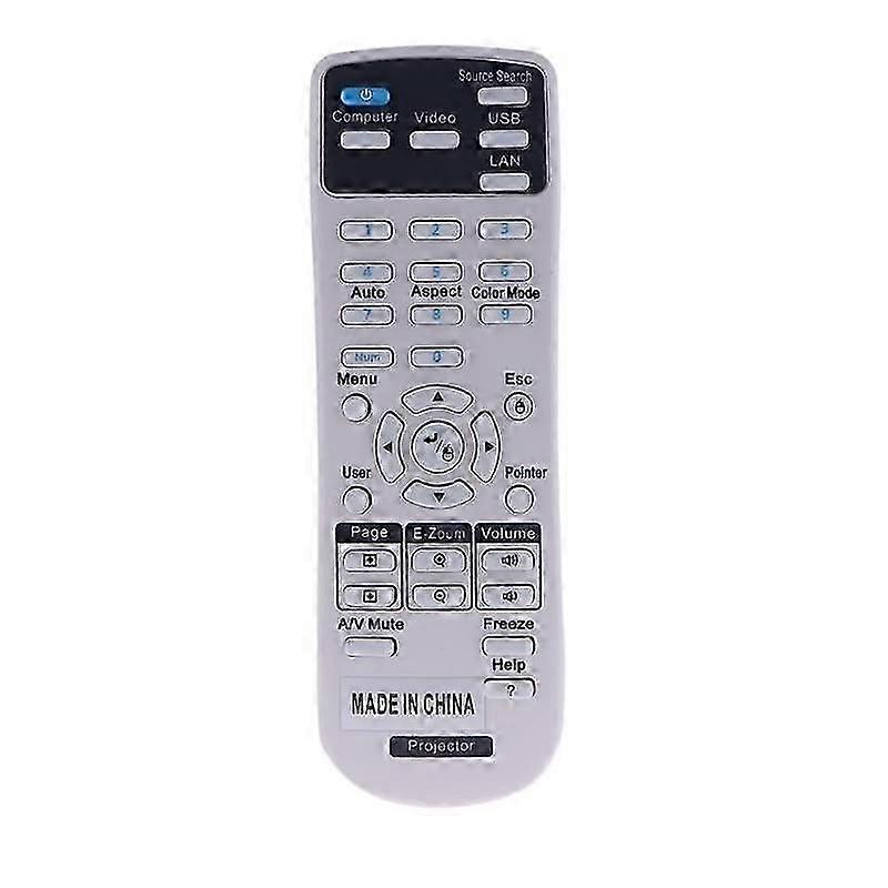 Projector Remote Control for Epson EB-108 2042 2142W 2247U 960W 970 980W 990U S39 S41 U42 W05 W140 -X
