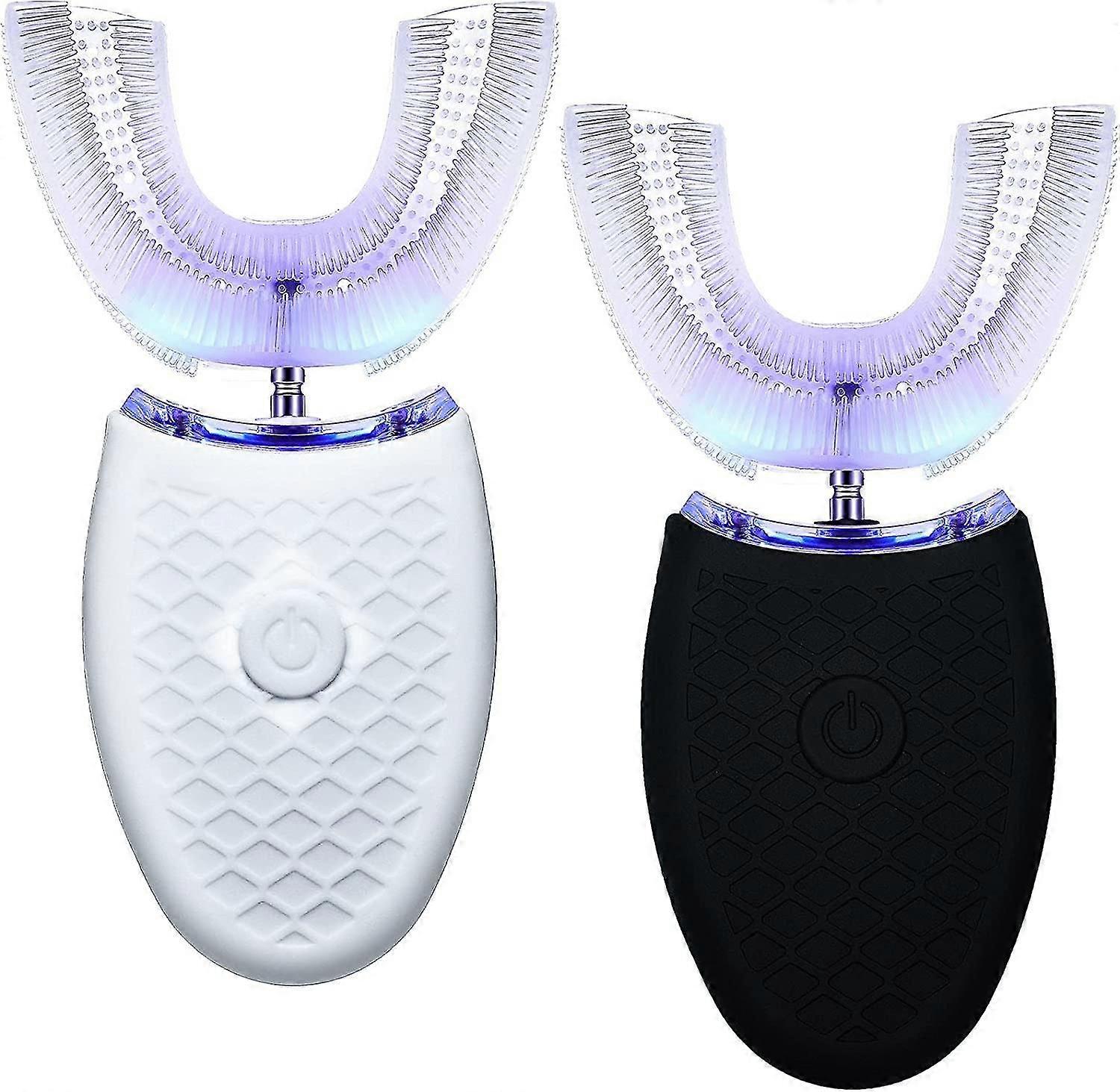 2 Pieces sonic Electric Toothbrush Rechargeable ,washable,0686