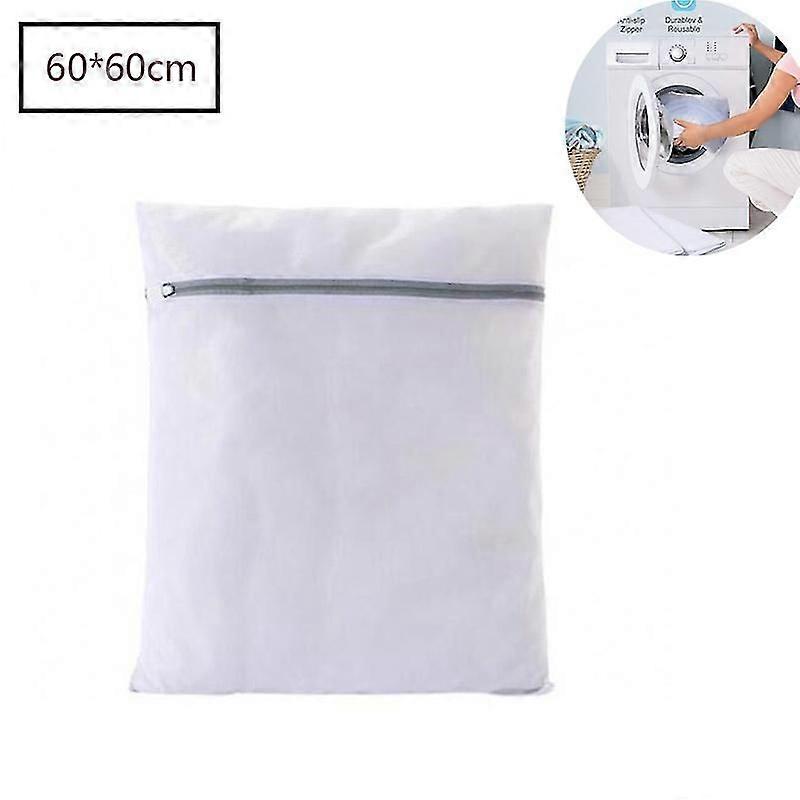Laundry Bags, 2 Pack Extra Large Laundry Net With Durable Zipper, Laundry Bag Compatible With Curtains, Coats, Sweaters, Bedding, Pillows, Carpets, Ba