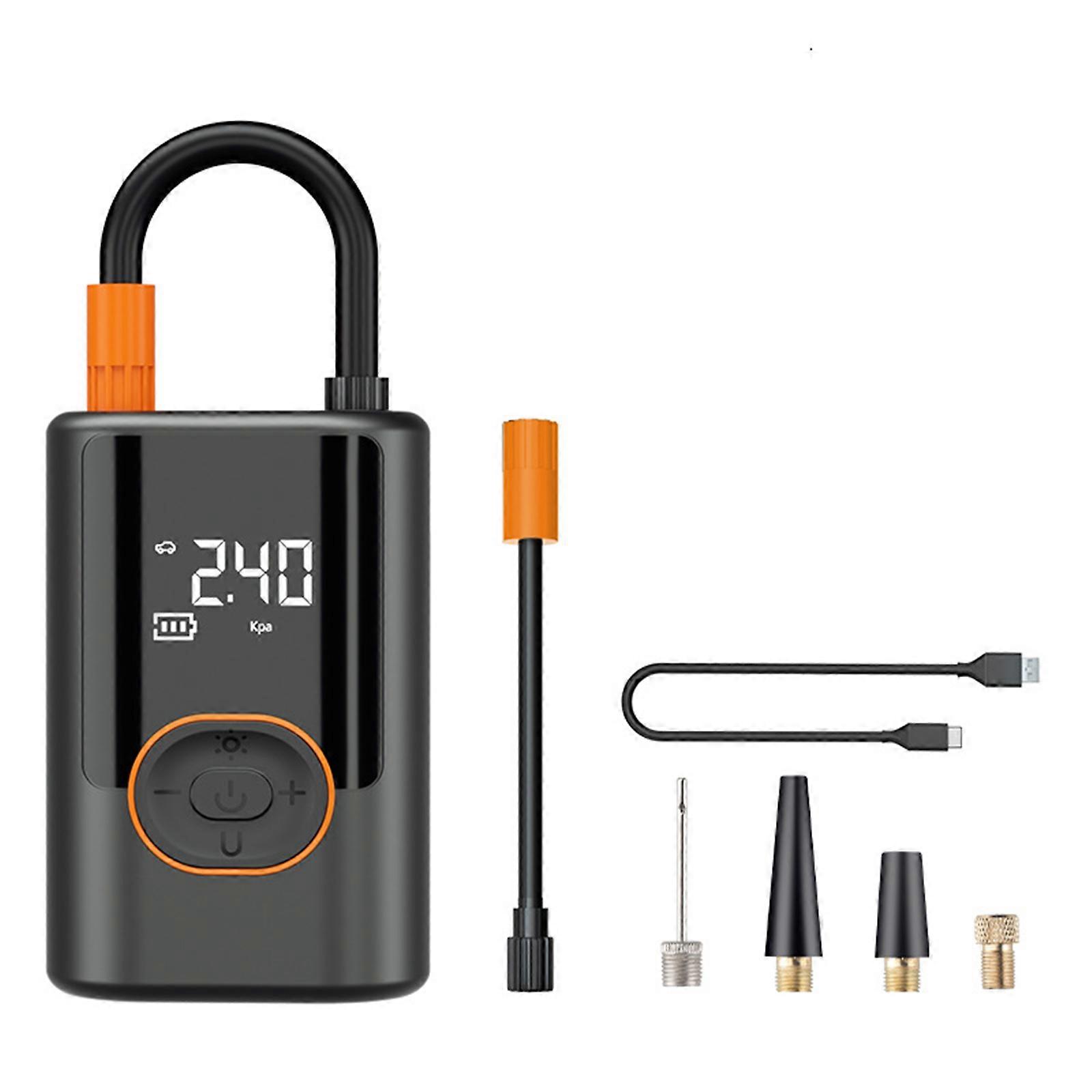 Portable Tire Inflator: Wireless, Includes Power Bank