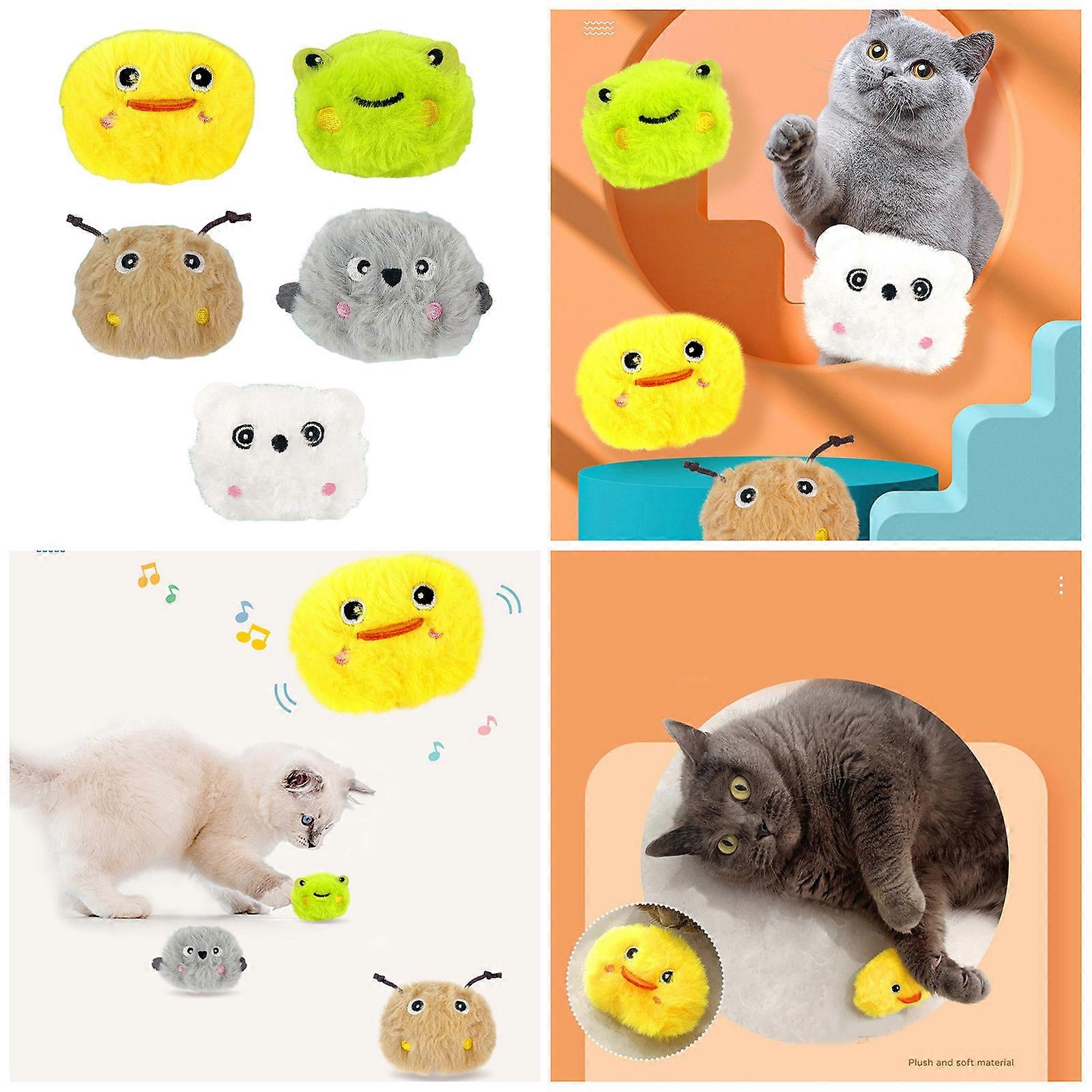 Sound Producing Toy Delight Cat Dog with Array of Authentic Noises Creating Captivating Experience Pet Squeaky Toy Multicolor