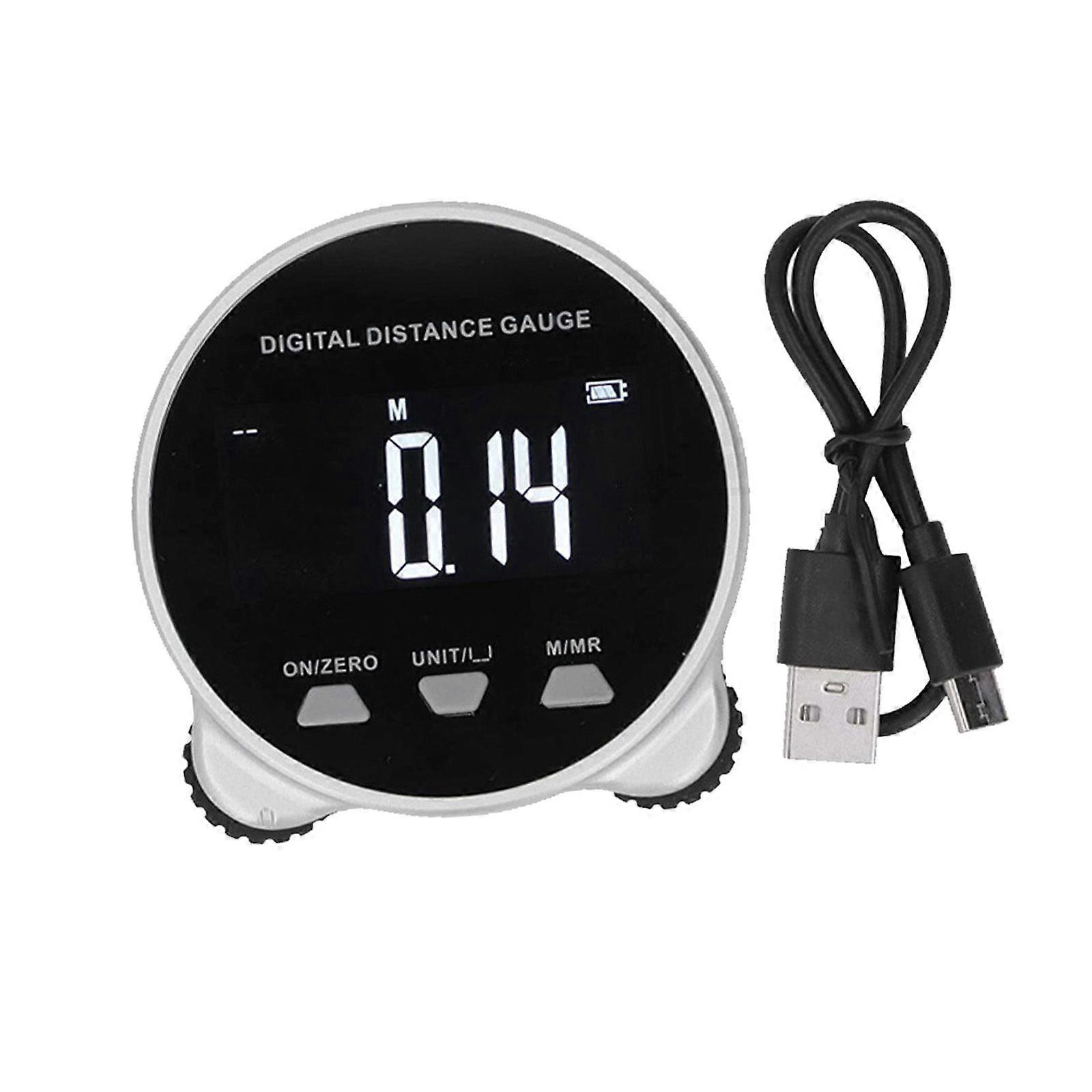 Electronic Rangefinder Tape Measure Digital Display Roller Ruler 199.999m USA 3n