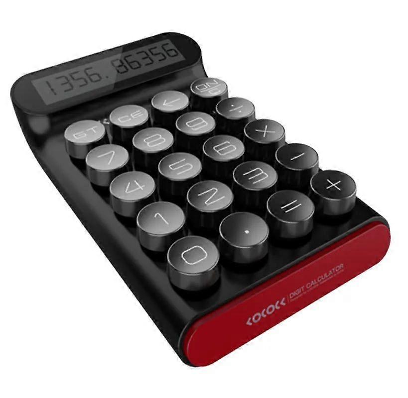Calculator Portable 20 Key Multifunction 10 Digital LCD Student Office Calculator Mechanical Button