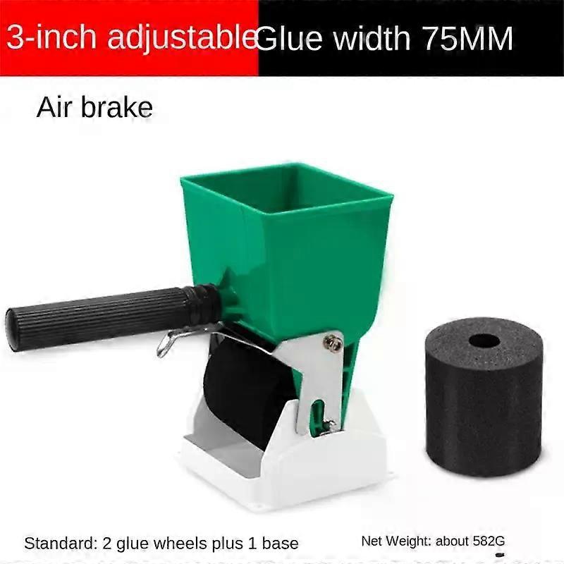 Roller Brush Portable Home Manual Glue Applicator Environmental Protection Small Manual Roller Type Gluing Tool Pasting Machine