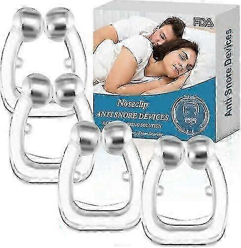 Magnetic Sleep Anti-snoring Device Device 4 Pack Sleeping Aid