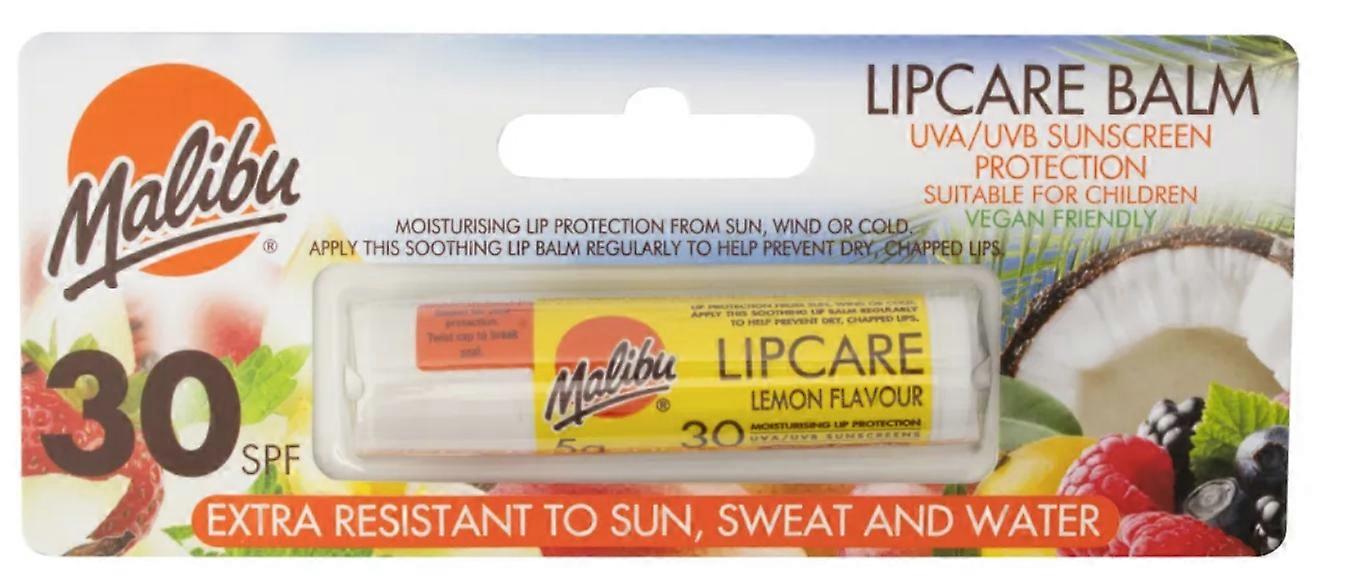 Malibu SPF30 Lip Balm Lemon Flavour