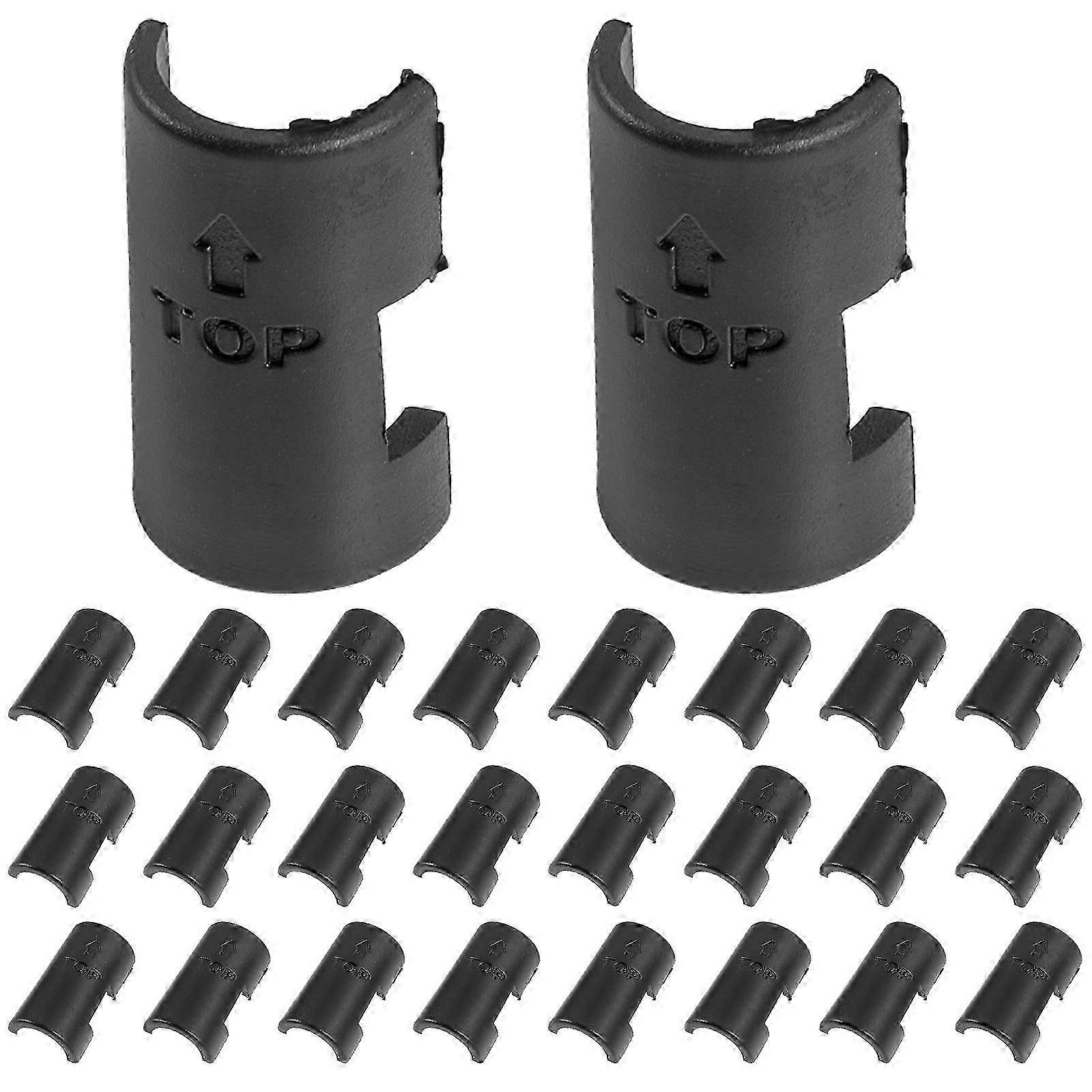 24pcs Wire Shelf Clip Replacement Shelving Fixing Clip Wire Shelf Fastener