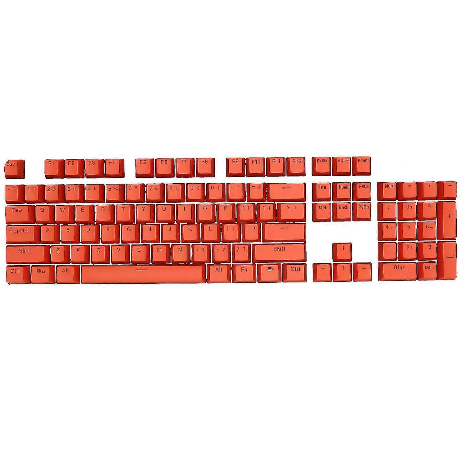 104Pcs ABS Backlight Wear-resistant Key Caps Replacement Keyboard Accessories