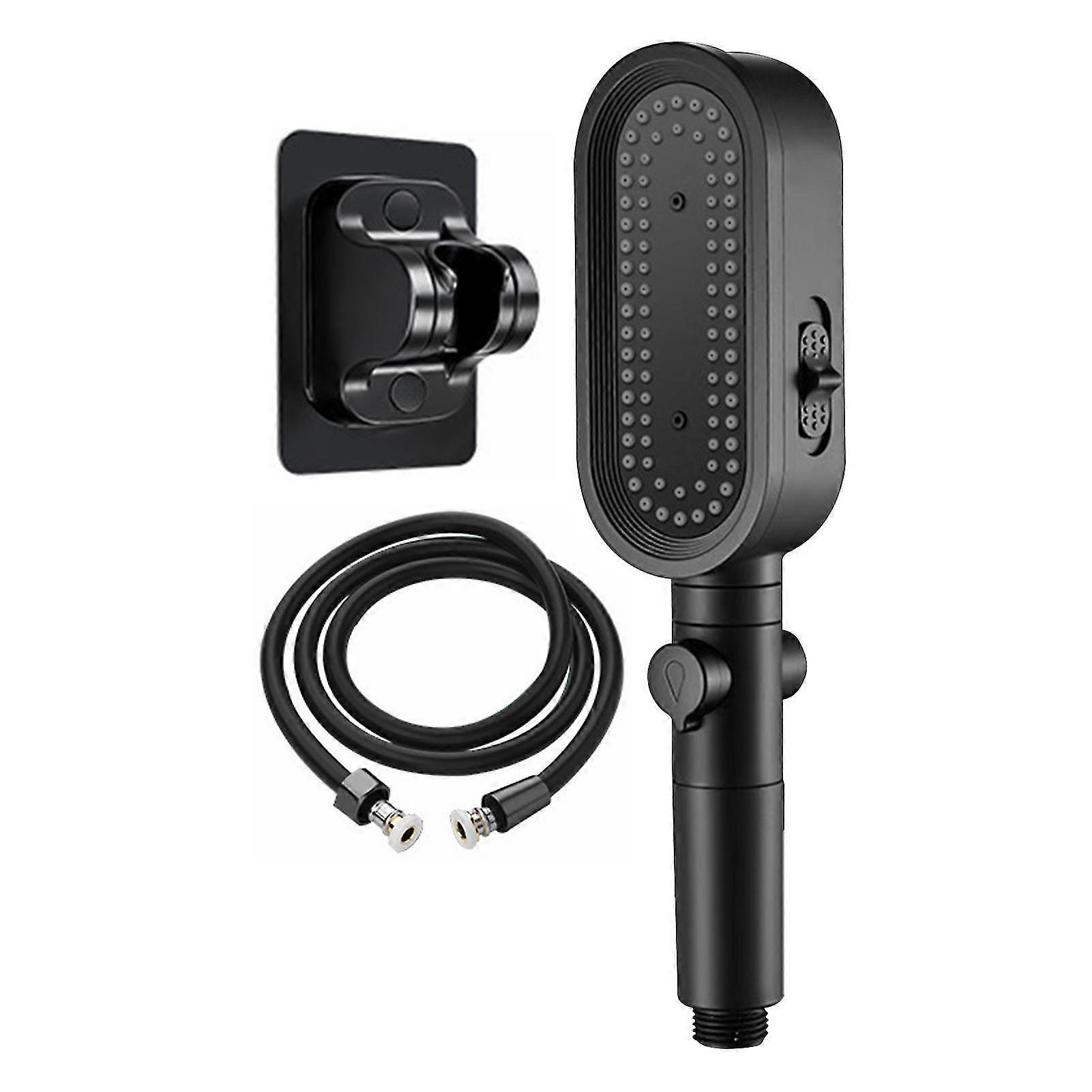 High Pressure Adjustable Shower Head, Multifunctional ABS for Hotel Bathroom, Easy Install