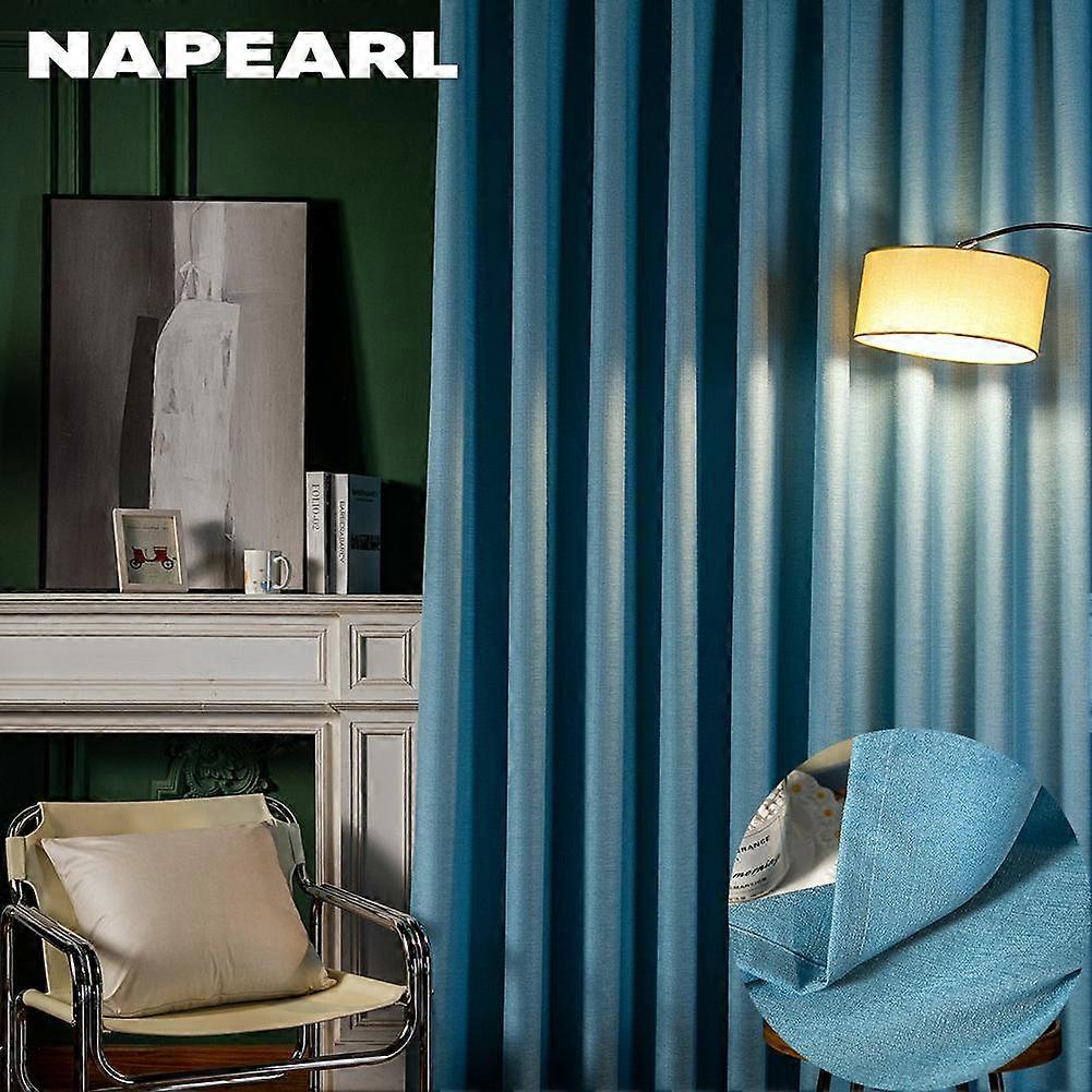 1PC Simple Style Colorful Tulle Pull Pleated Tape Window Curtain Relatively Thick Sheer Curtain Living Room Kitchen Curtain NAPEARL
