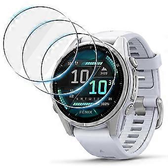 3Pcs For Garmin Fenix 8 43mm Screen Protector HD Clear Watch Screen Film