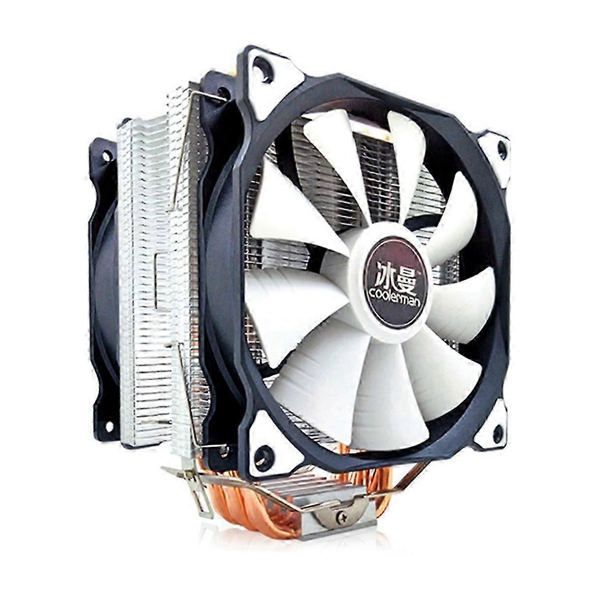 MT6 CPU Cooler with 12cm Fan 6 Heat Pipes, 4 Pin PWM Desktop Heatsink for Efficient Thermal Manage