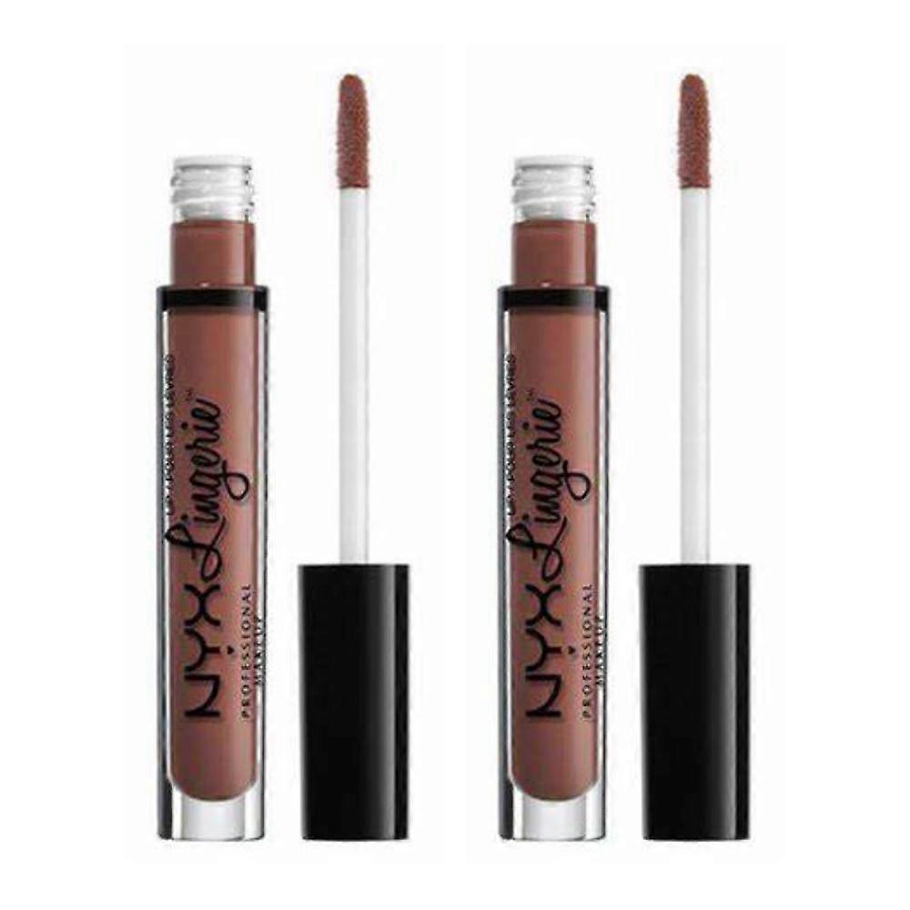 2 x NYX Lingerie Liquid Lipstick - 24 Cabaret Show